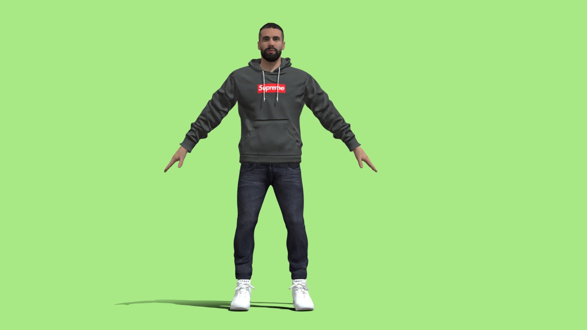 Carvajal casual 3d model