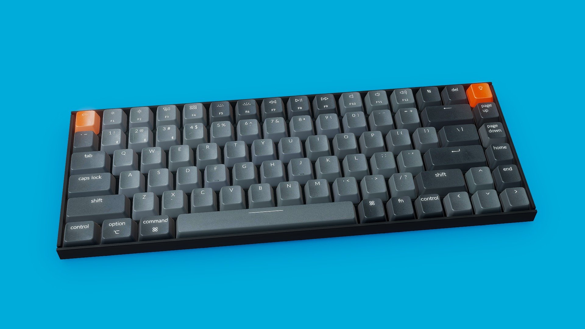 Keyboard Wireless 3d model