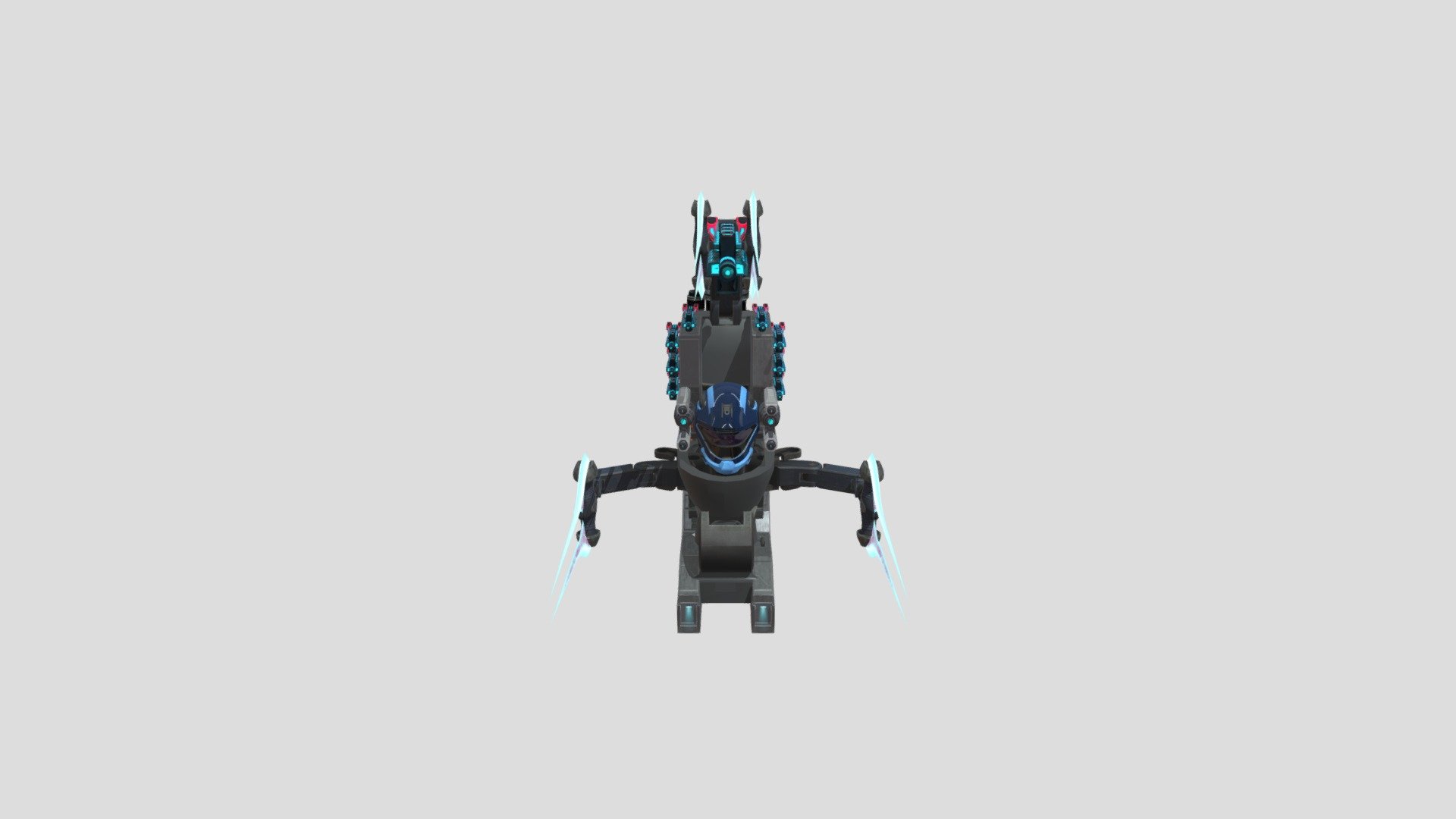 Halo Skibidi Toilet 3d model