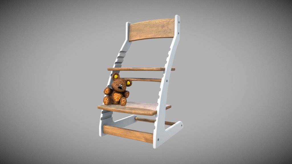 Baby Seat 3d model