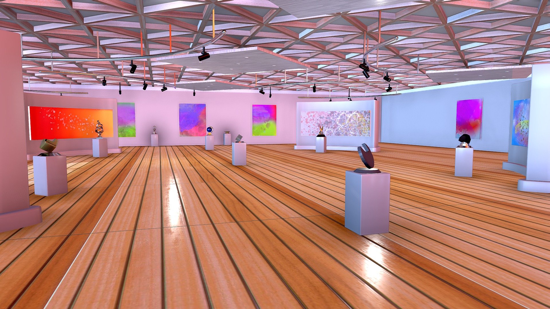 Art Gallery 3d model