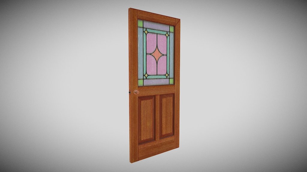 Door External 3d model