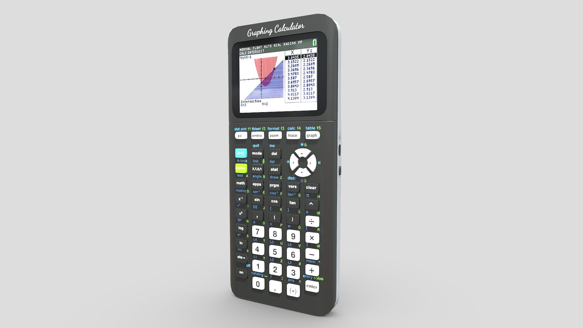 Graphing Calculator 3d model