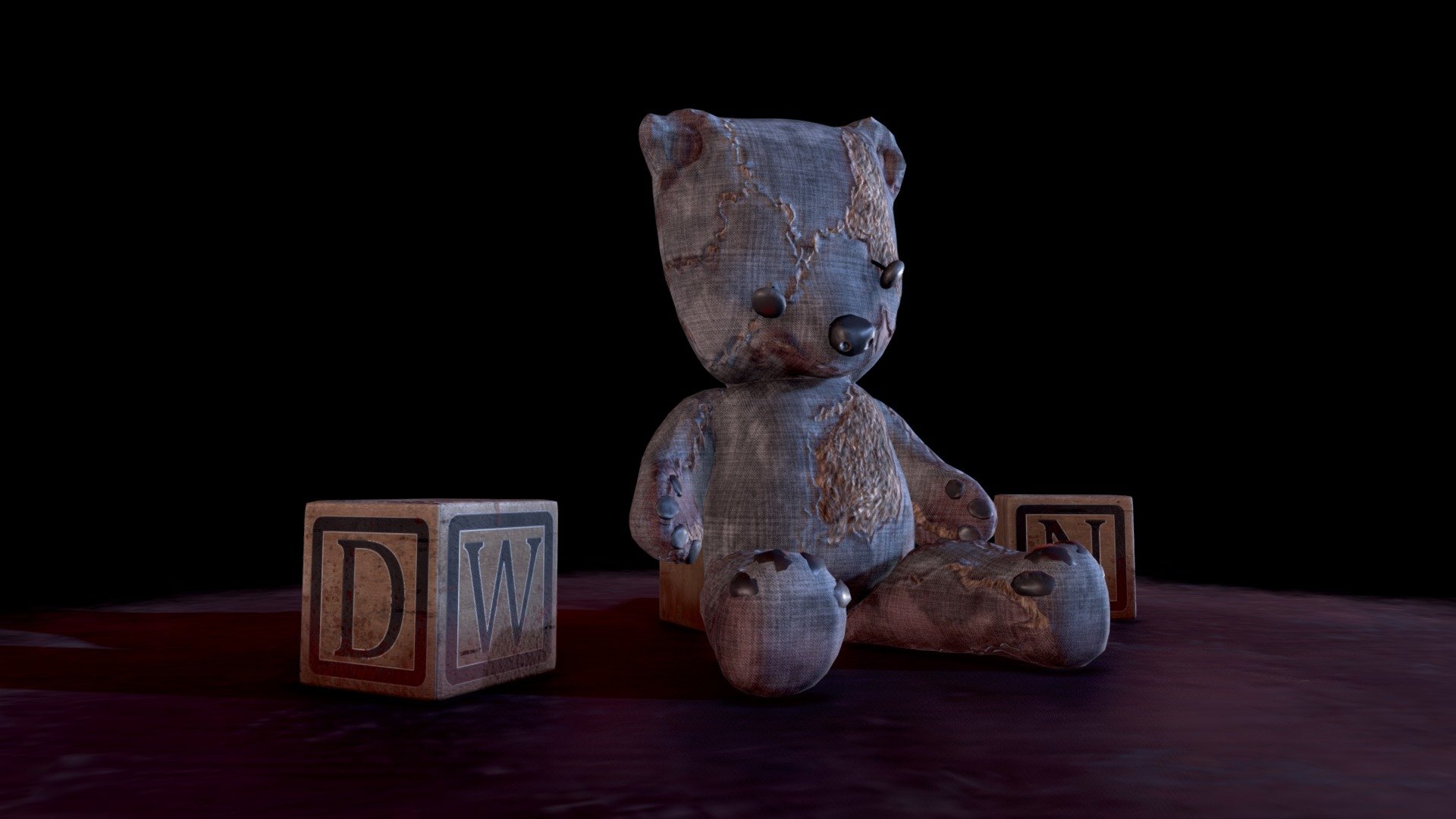 Creepy Ted 3d model