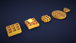 Stylized Waffles