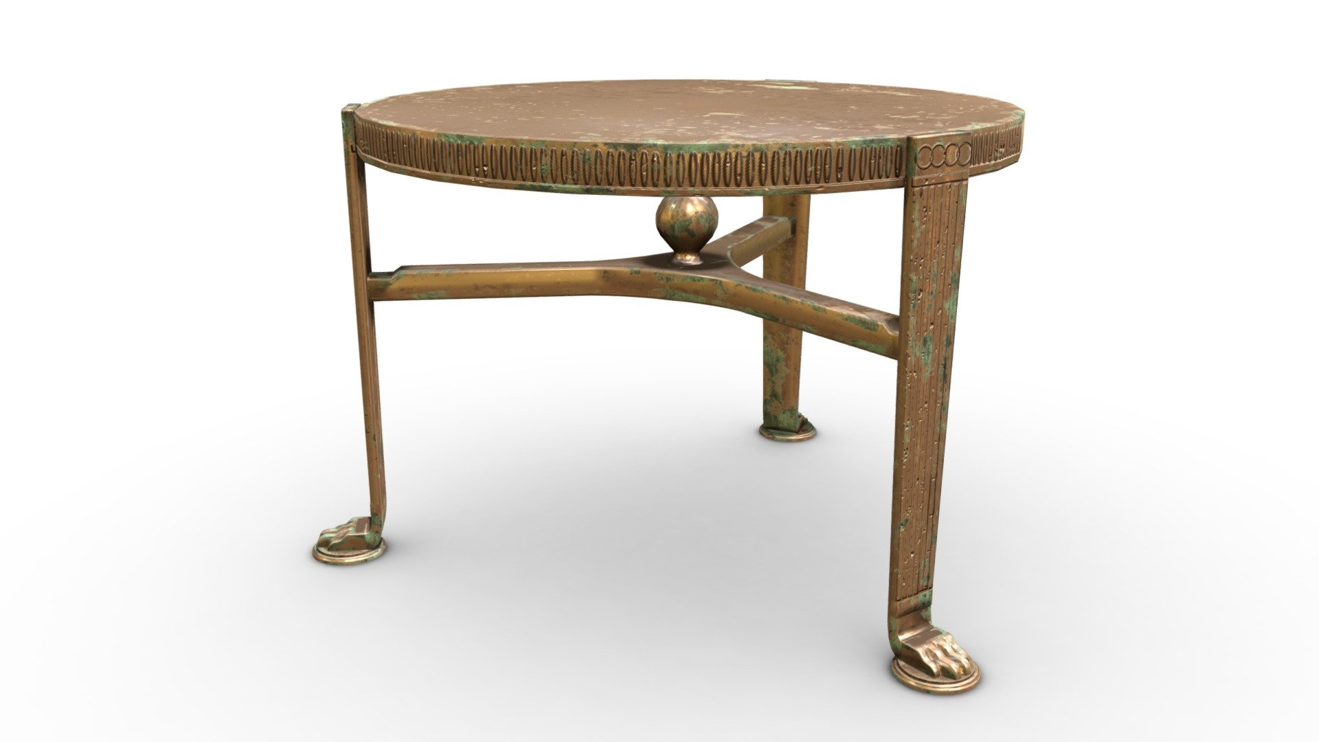 Roman Table (Mensa) 3d model