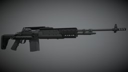 Low-Poly Mk14 EBR