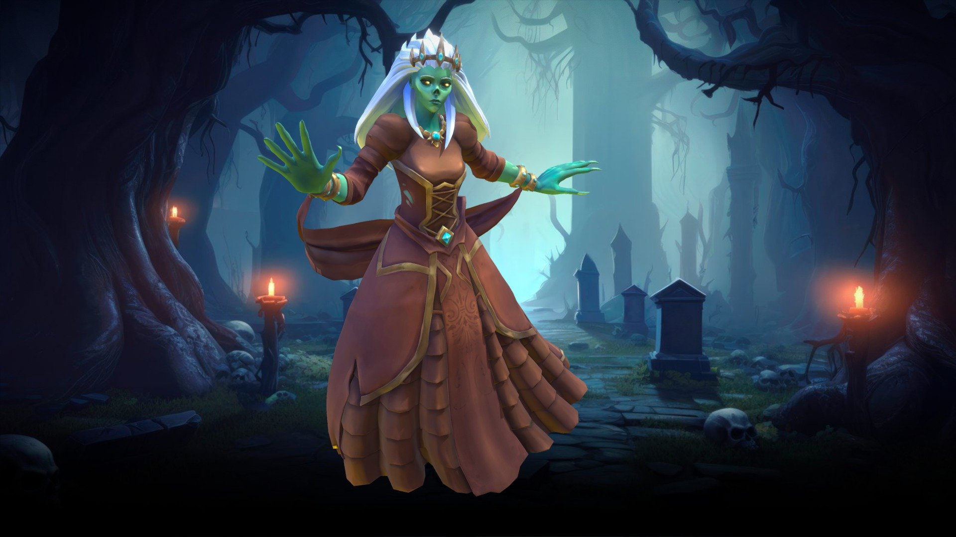 Stylized Banshee Queen 3d model