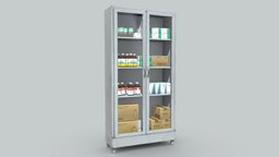 Medicines hospital cupboard