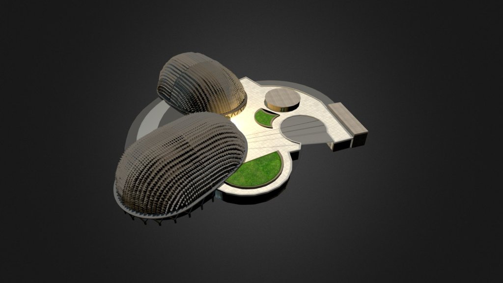 Esplanade 3d model