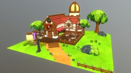 Stylized Fantasy Tavern