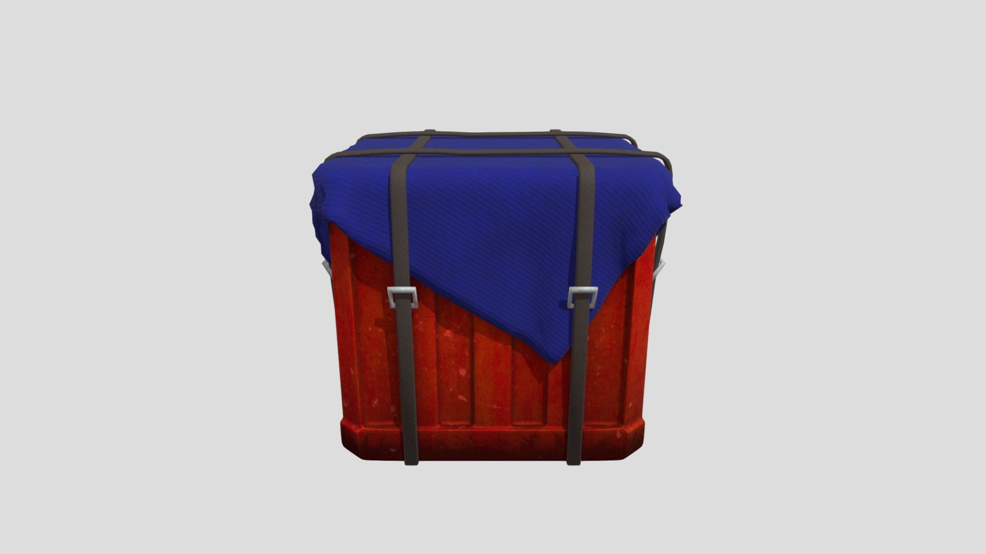 PUBG Air drop 3d model