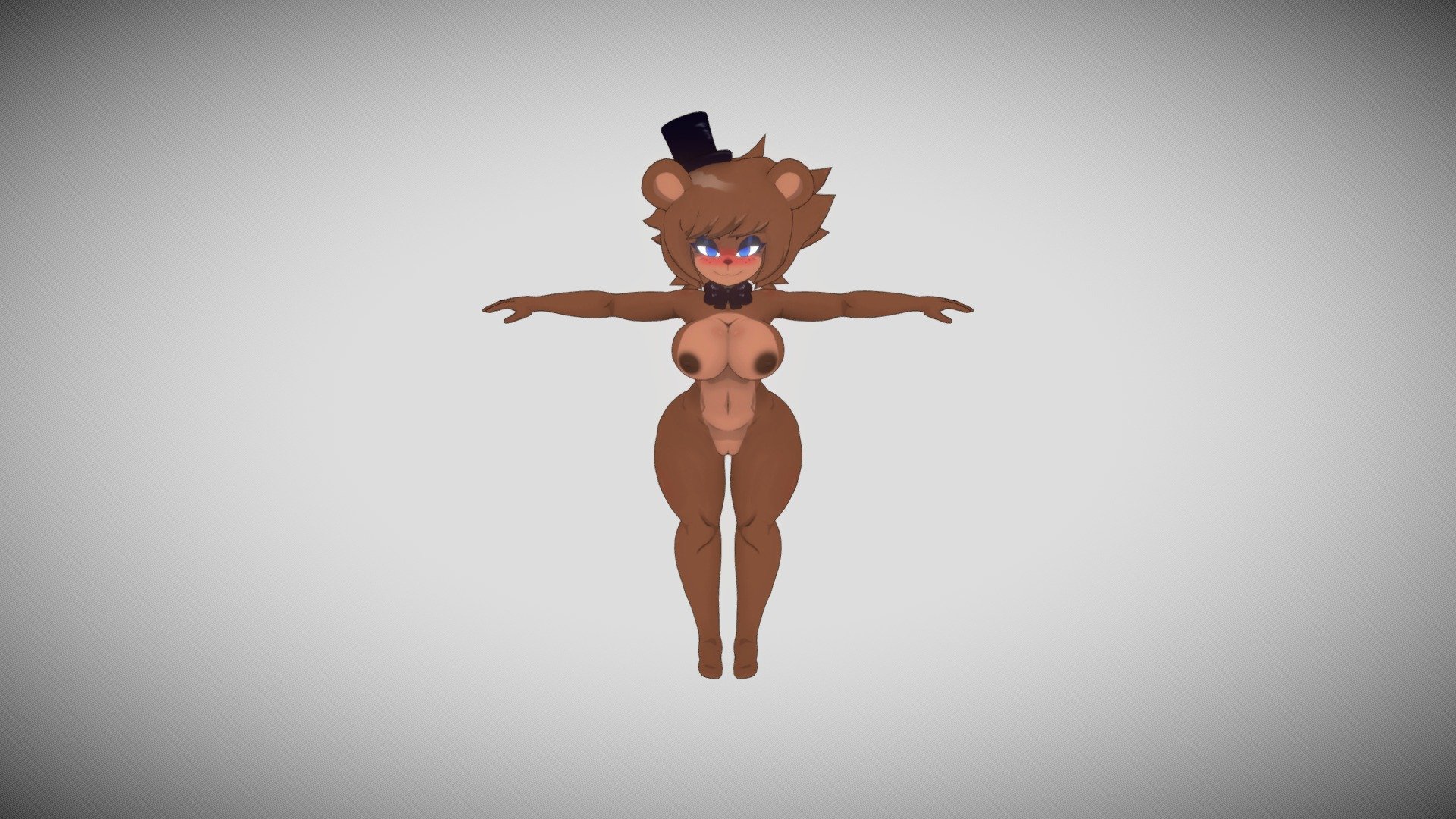 frenni-nude 3d model