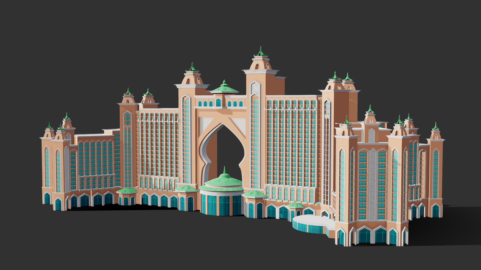 Atlantis 3d model