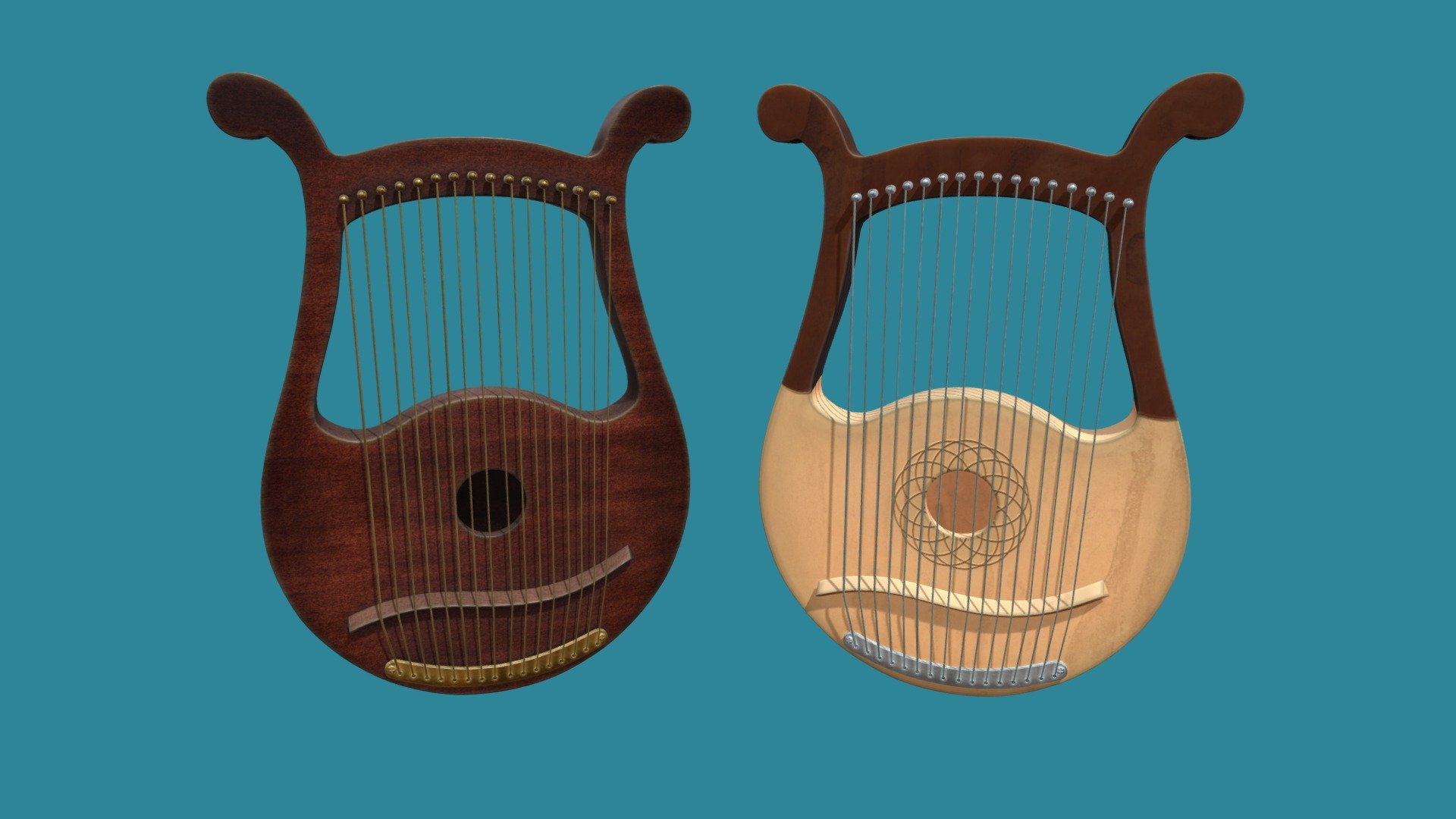 Lyre 3d model