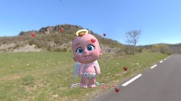 3D model Angel Cupid