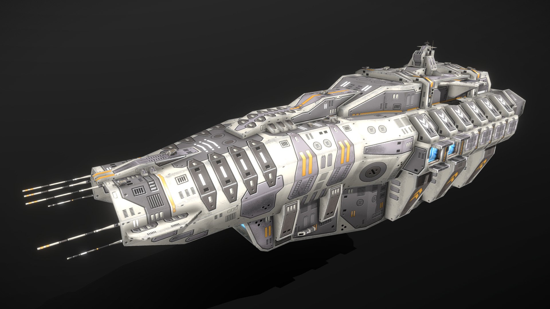 Seydlitz Class Carrier 3d model