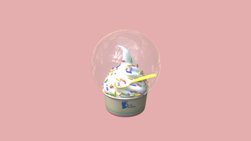 Ice Cream 3d model