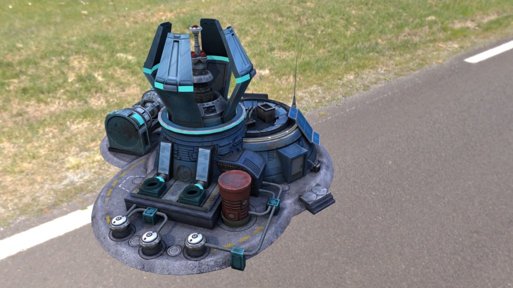 Ion Plant 3d model