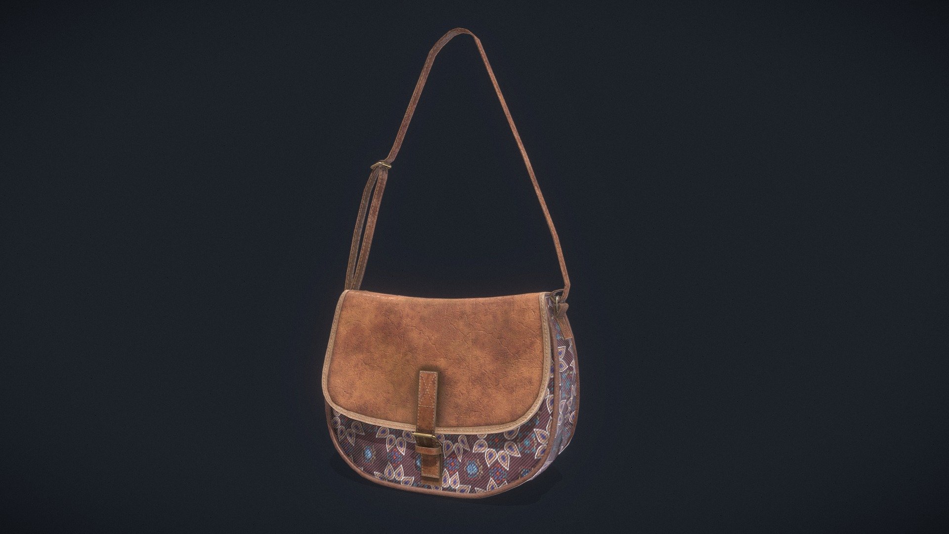 Bolsa Tiracolo Mexicana Bag 3d model