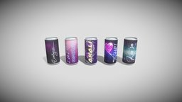 KDA Soda Can + Bonus Seraphine Soda Can