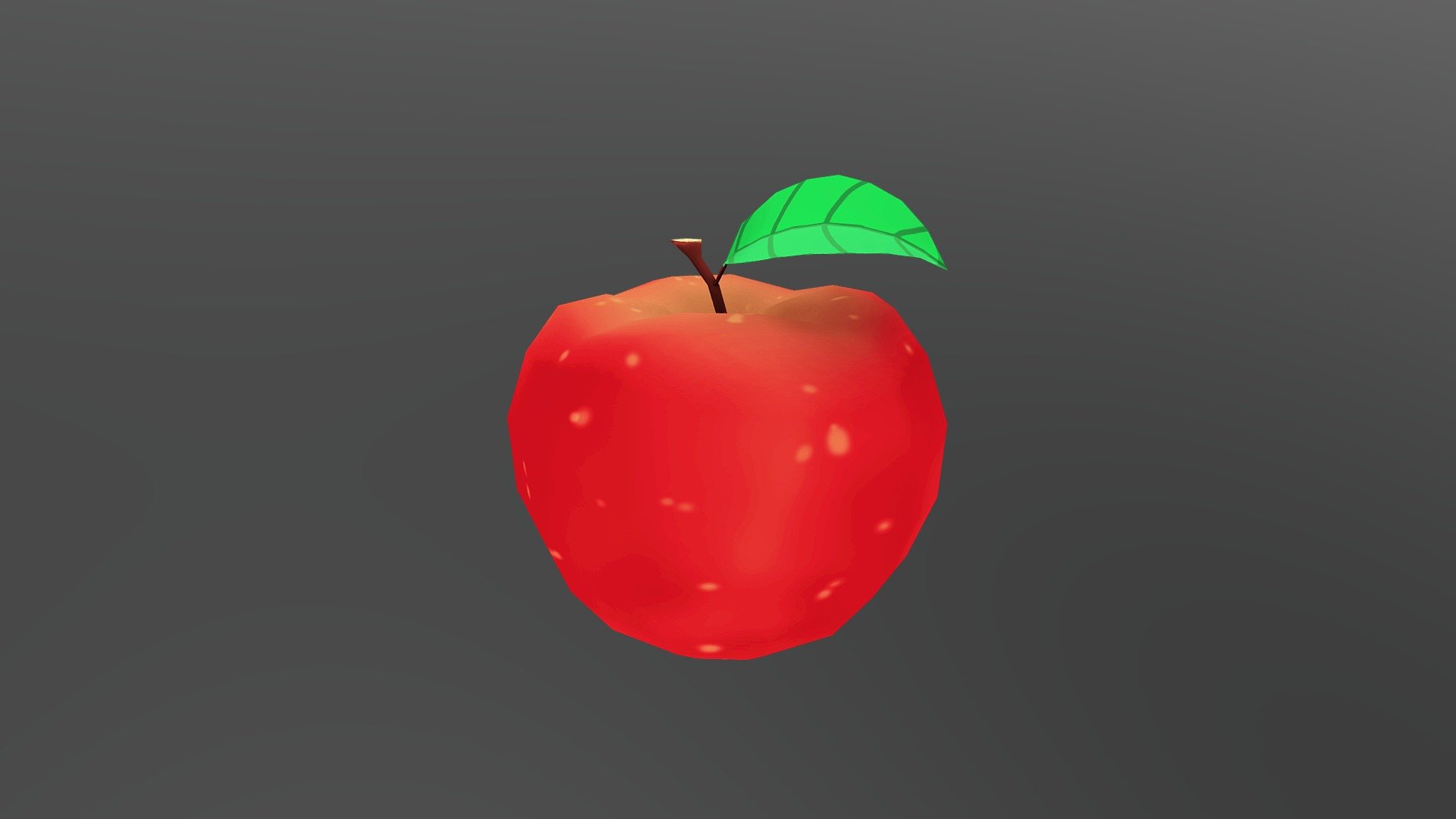 Fuji Apples are the Best Apples! 3d model