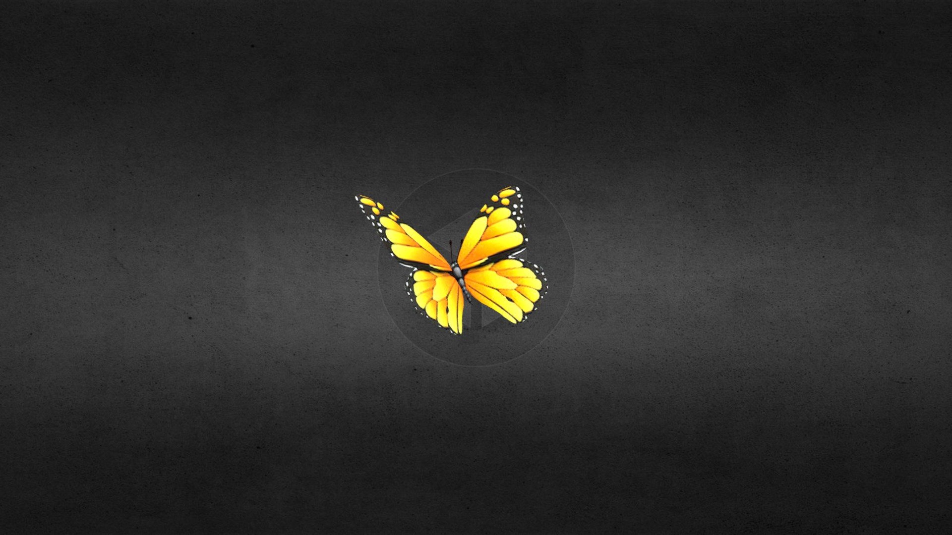 Kupu Kupu (Butterfly) 3d model