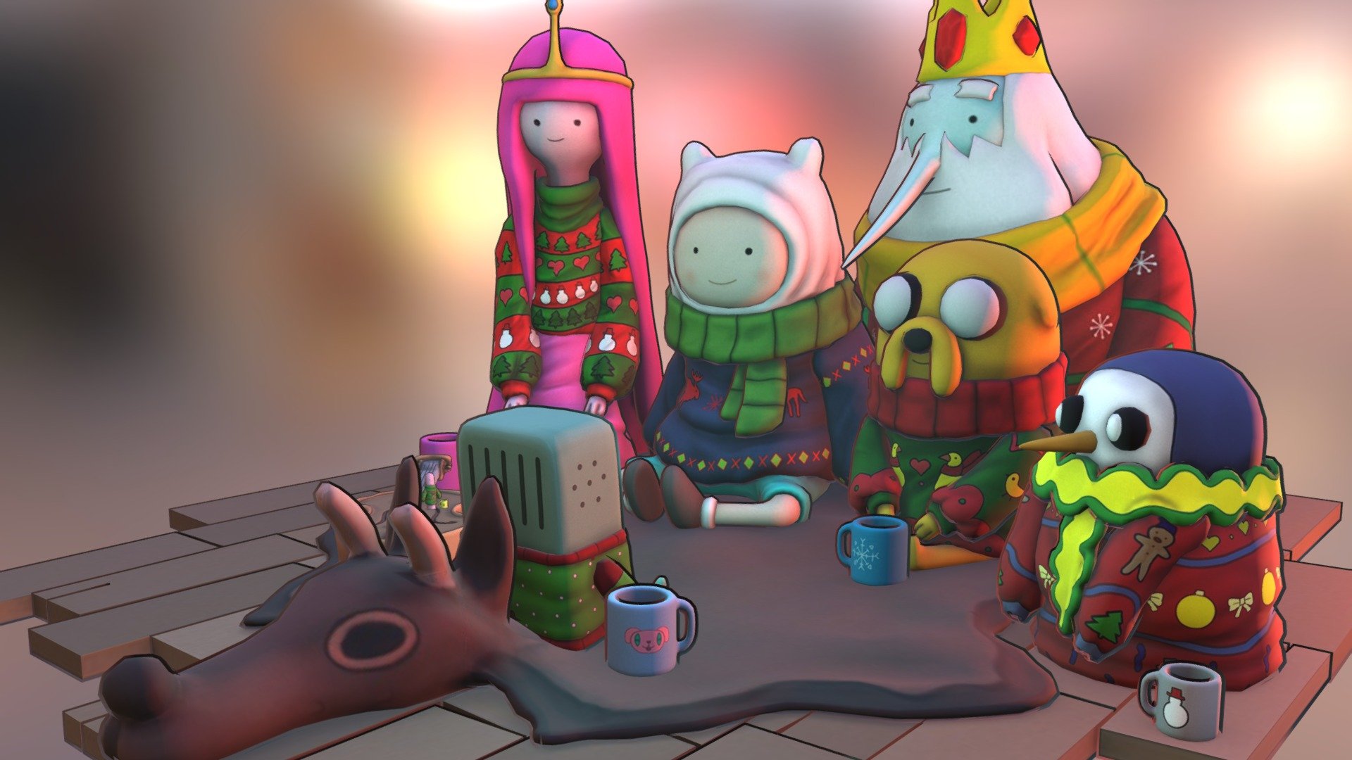 Adventure Time 3d model