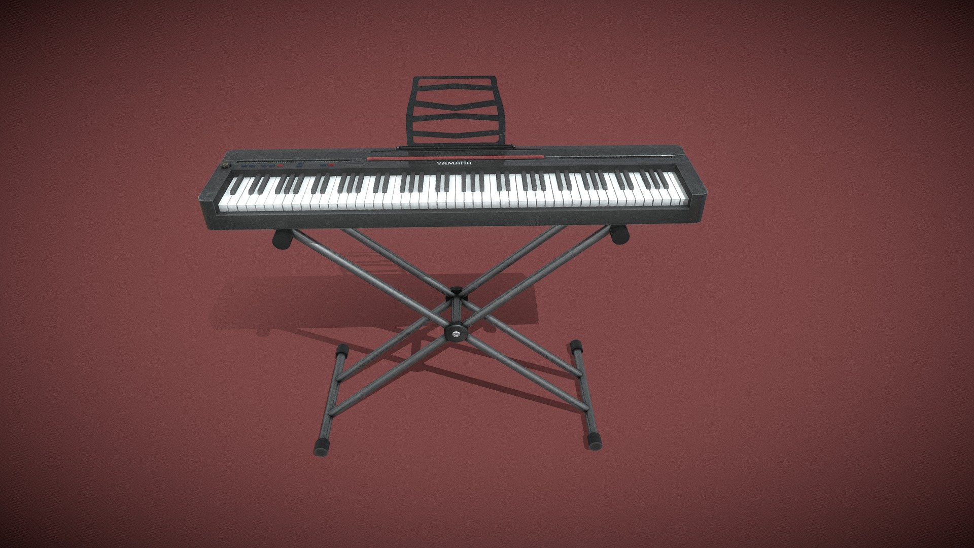 Piano 3d model