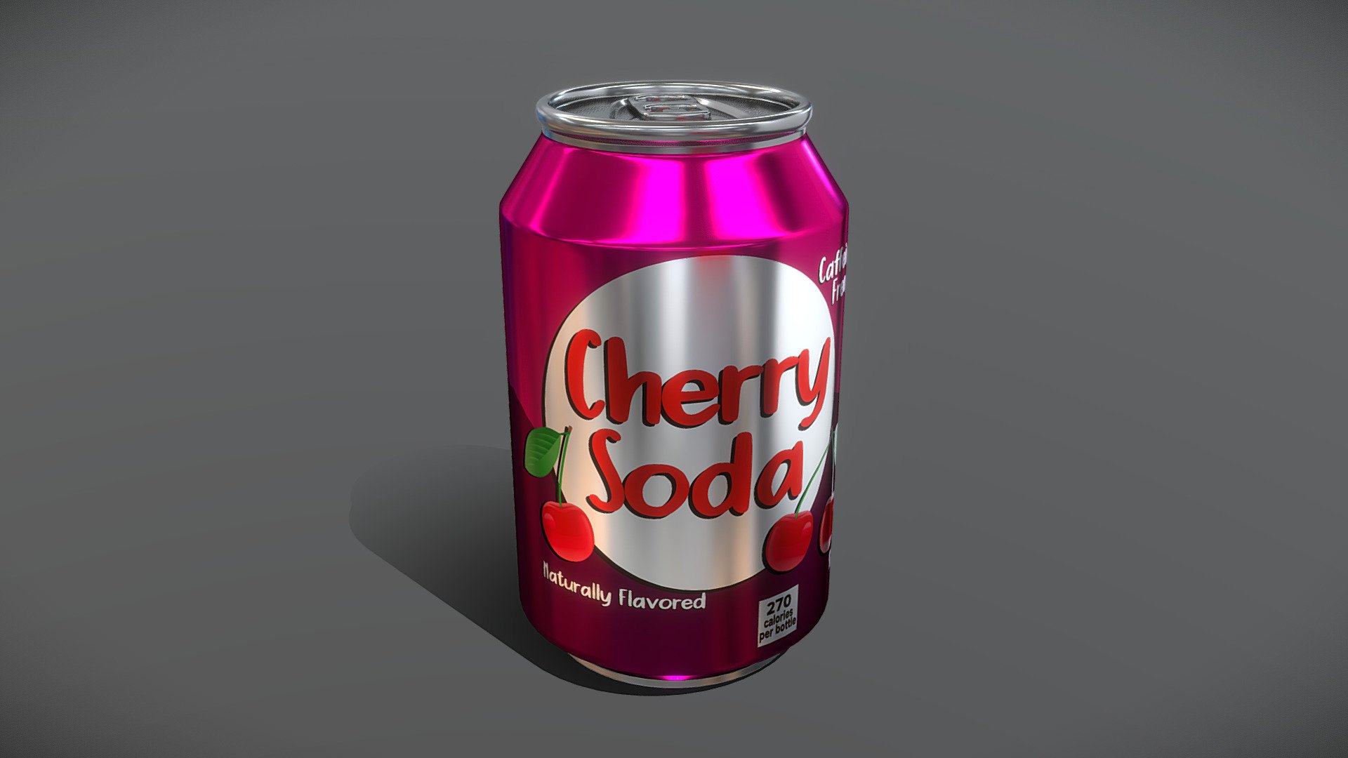 Cherry Soda 🍒 3d model