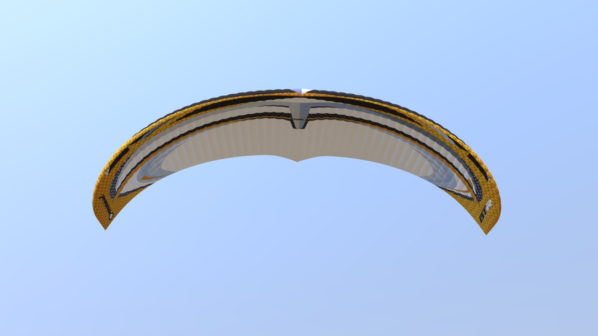 Paraglider Artwork3 3d model