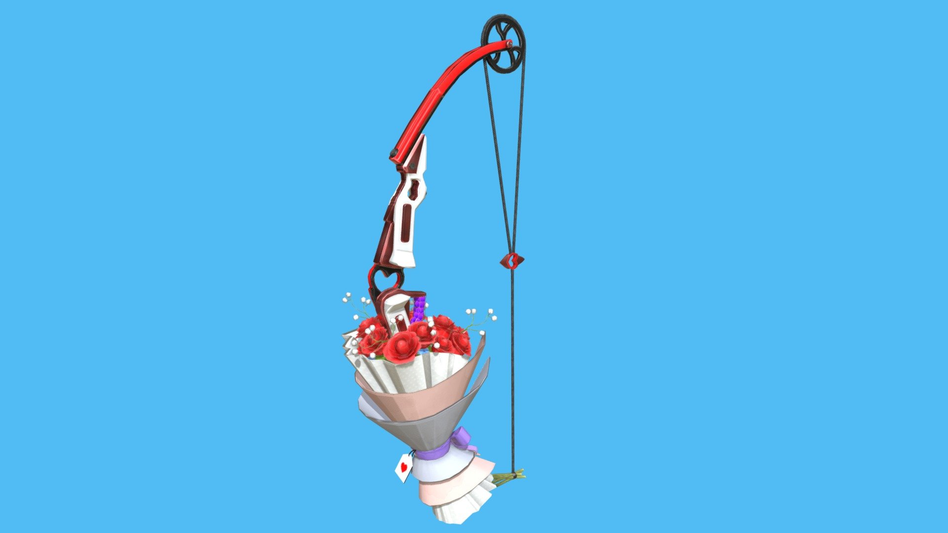 Bouquet Bow 3d model