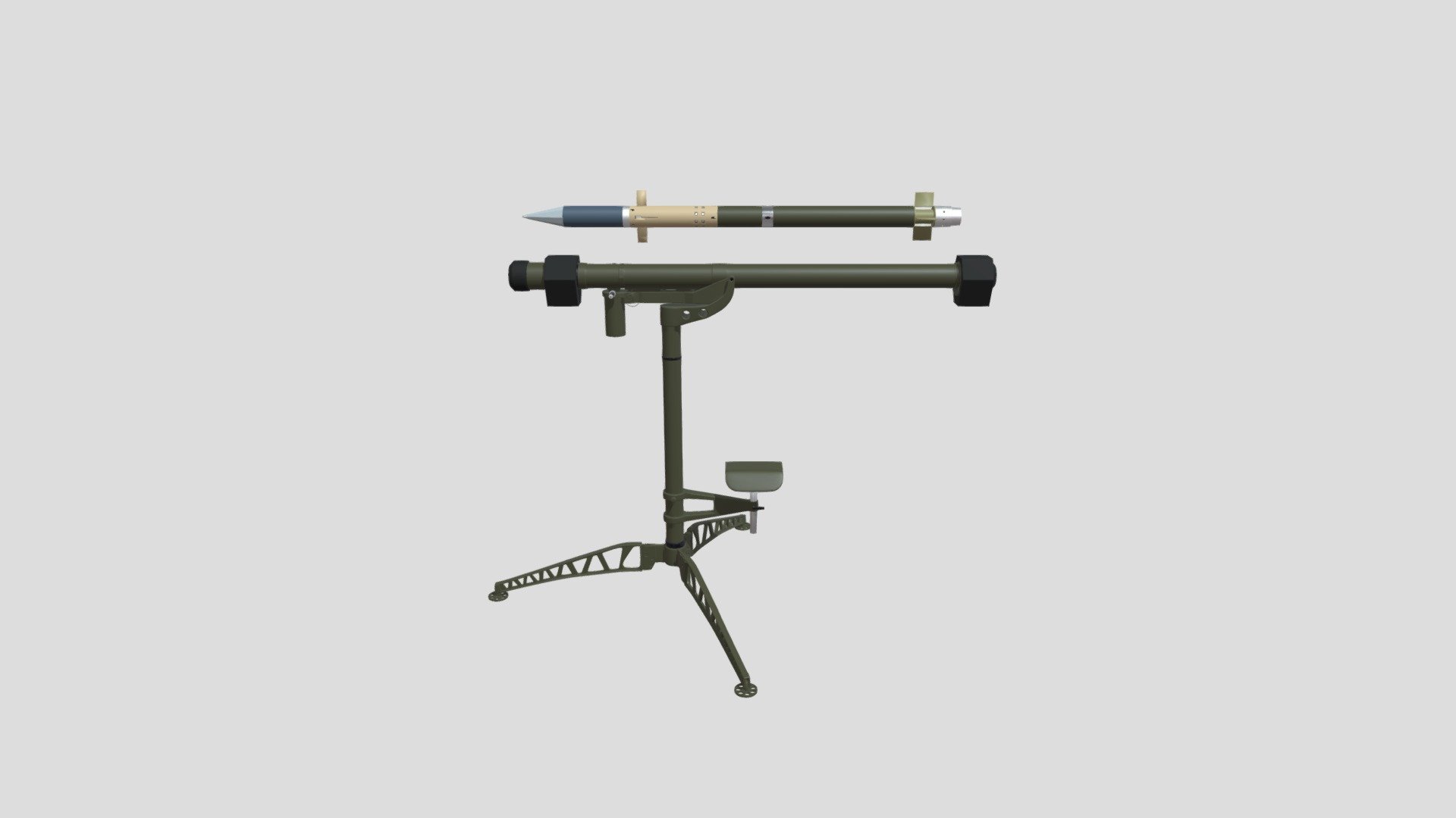 Mistral MANPADS 3d model