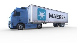 Volvo FH 12 Maersk Truck