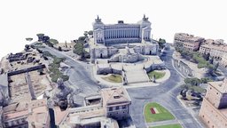 Victor Emmanuel II Monument,altare,roma,scan