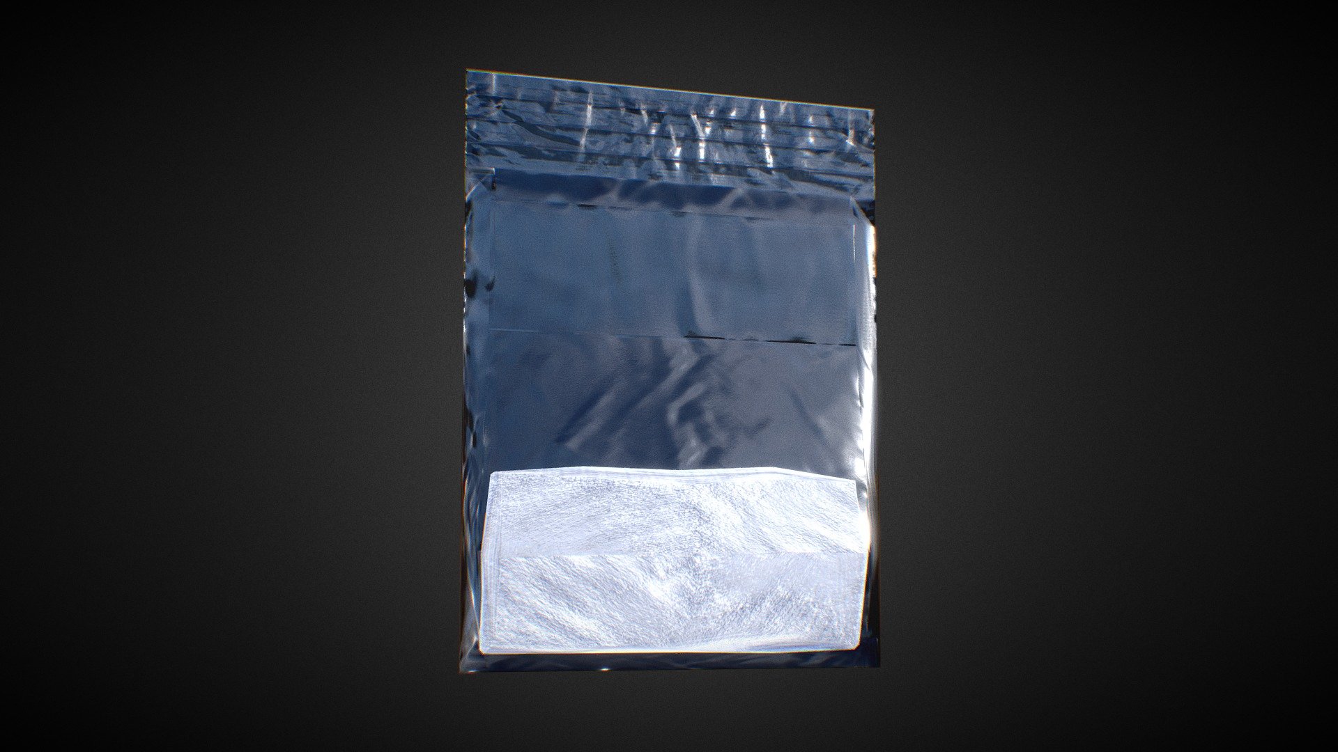 Drug Baggie 3d model