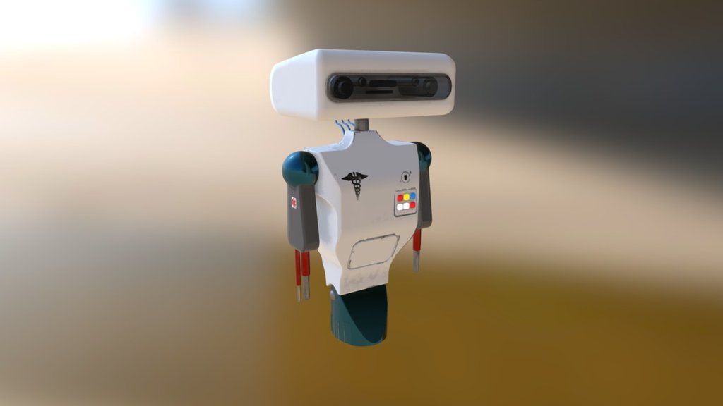 Medical robot 3d model