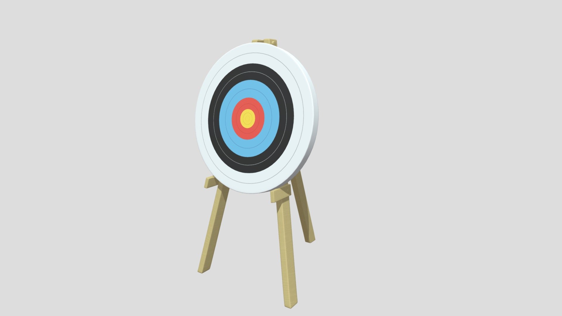 Arrow Target 3d model