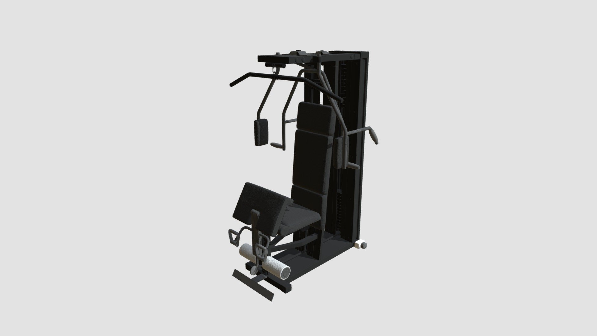 Gym equipment 3d model