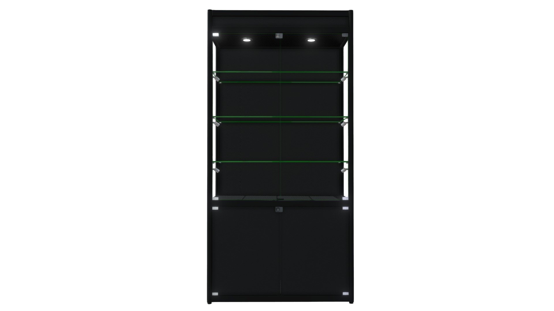 Carrier display cabinet 3d model