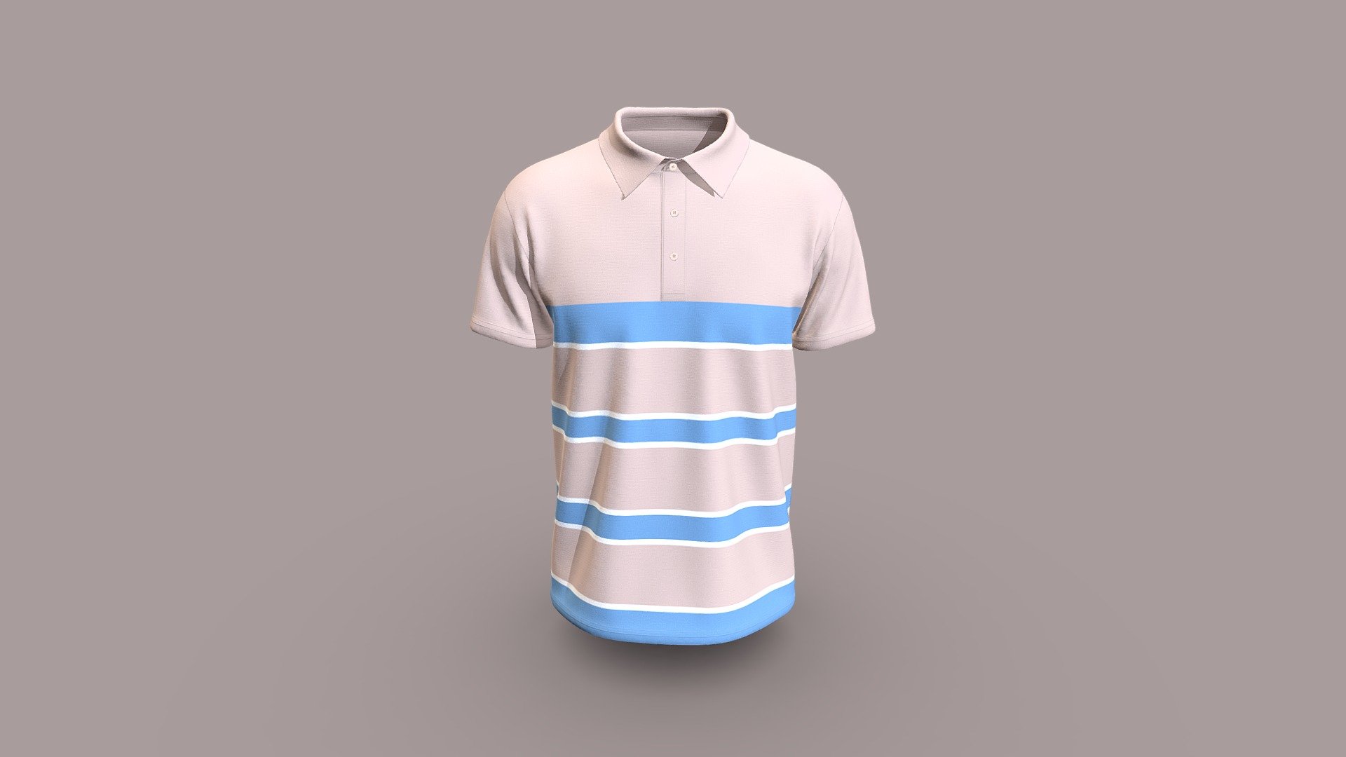 Classic Polo Clothing 3d model