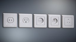 AR|VR|MR ◆ Power sockets A-E