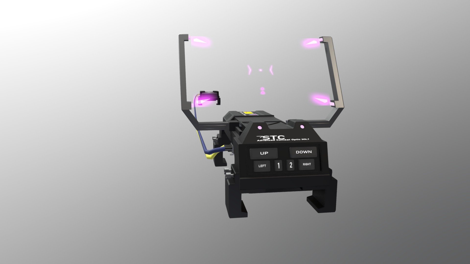 Tech Holo Gun Sight 3d model