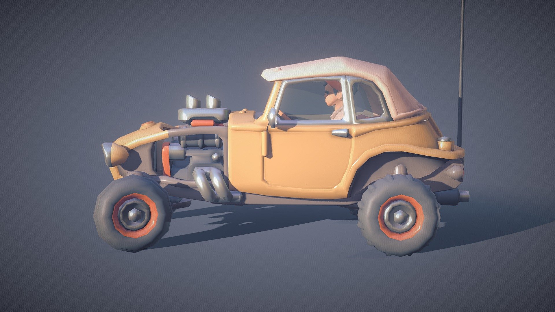 Hot Rod Constructor 3d model