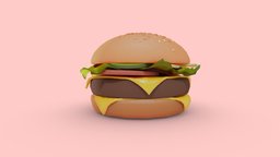 Stylized Burger