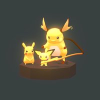 Pikachu Family