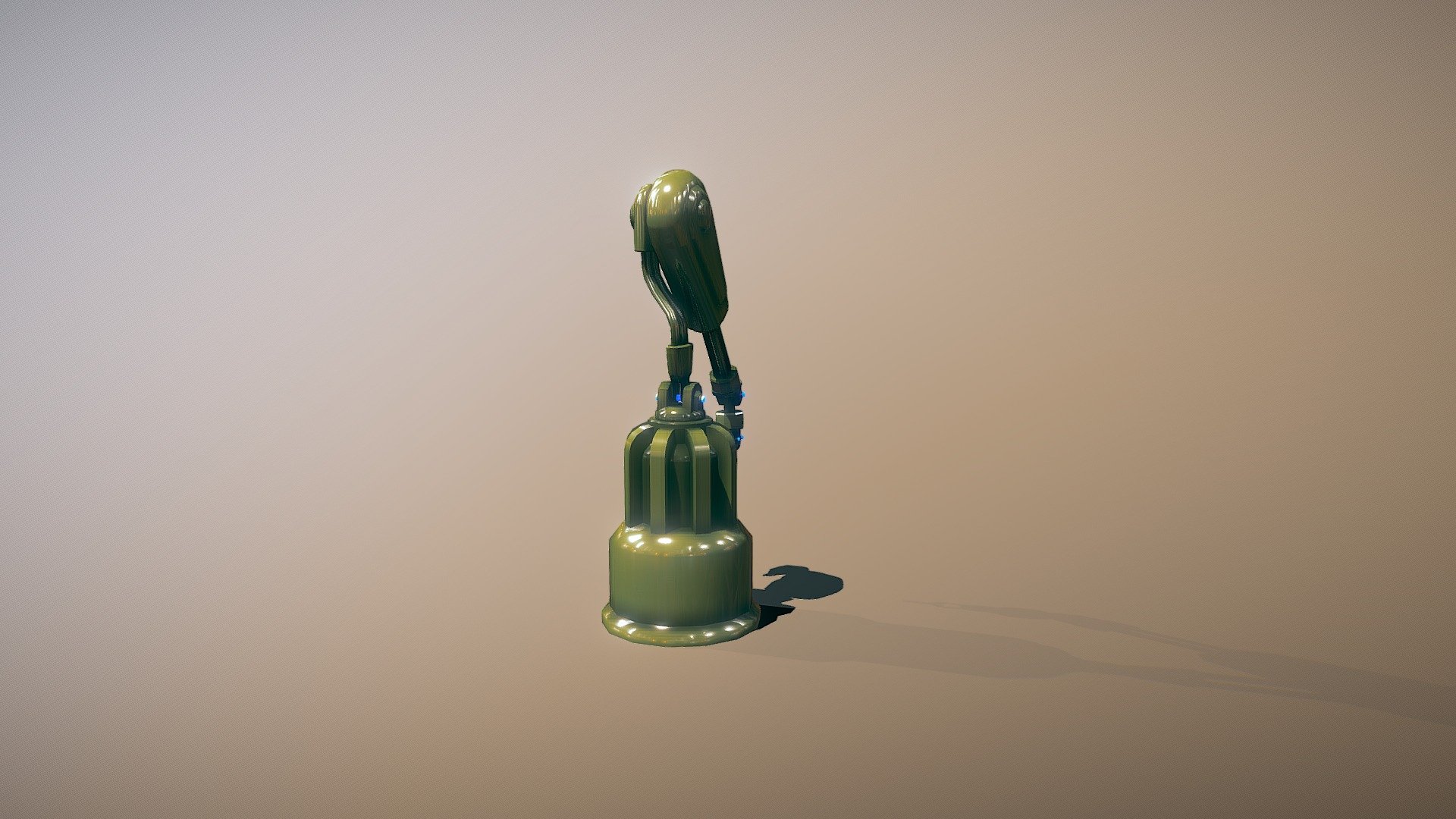 Industrial Assembly Arm [Animated] 3d model