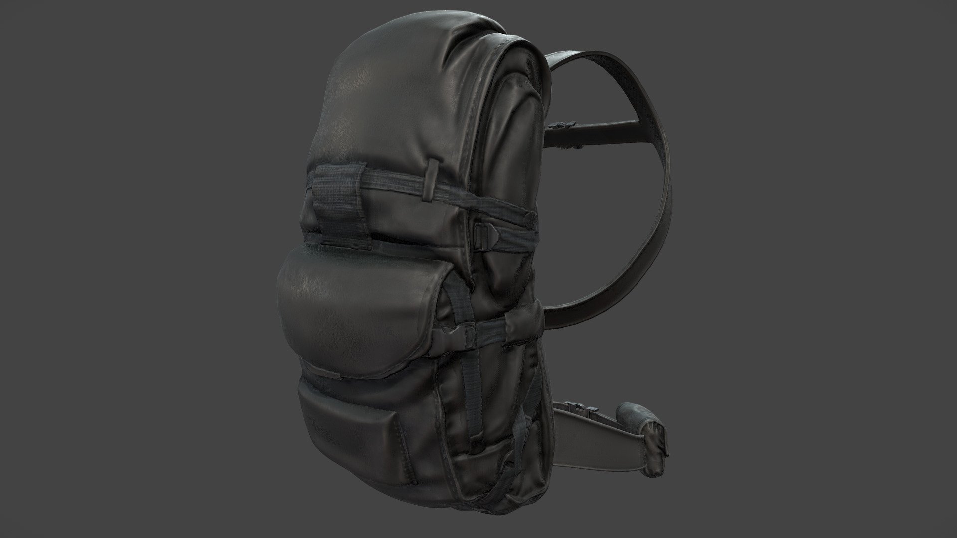 Tactical Backpack 3d model