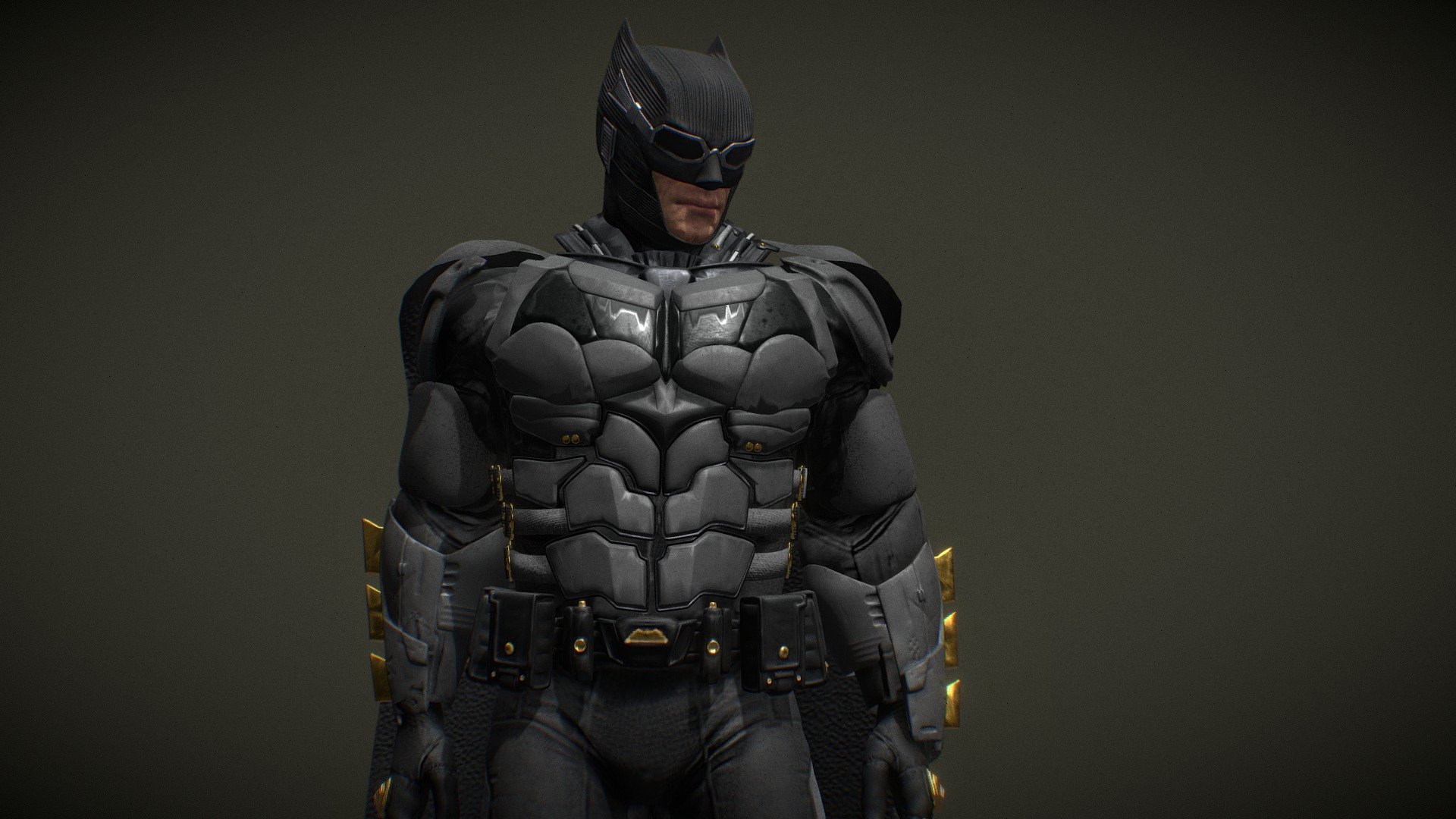 Tactical Batsuit 3d model