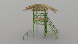 Tiki Beach Hut